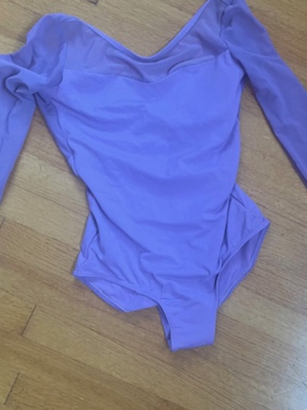 Gently Used Lulli Violet Leotard (Small)